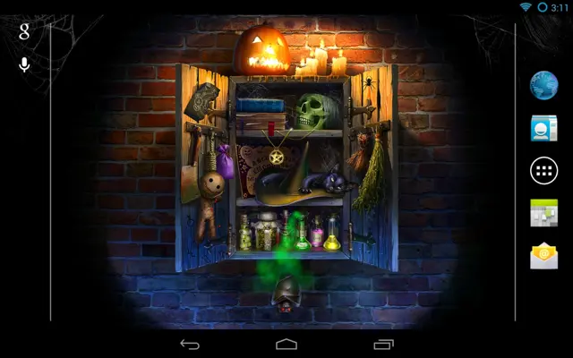 Halloween Live Wallpaper android App screenshot 0