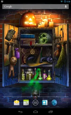 Halloween Live Wallpaper android App screenshot 1